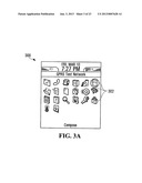 USER INTERFACE FOR A HANDHELD DEVICE diagram and image