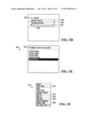 USER INTERFACE FOR A HANDHELD DEVICE diagram and image