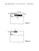 USER INTERFACE FOR A HANDHELD DEVICE diagram and image