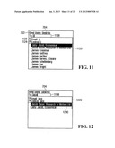 USER INTERFACE FOR A HANDHELD DEVICE diagram and image