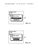 USER INTERFACE FOR A HANDHELD DEVICE diagram and image