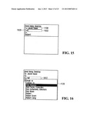 USER INTERFACE FOR A HANDHELD DEVICE diagram and image