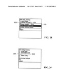 USER INTERFACE FOR A HANDHELD DEVICE diagram and image