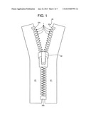 Metal Double-Sided Tooth and Slide Fastener diagram and image