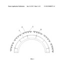 Gear rim with elastic cassettes diagram and image