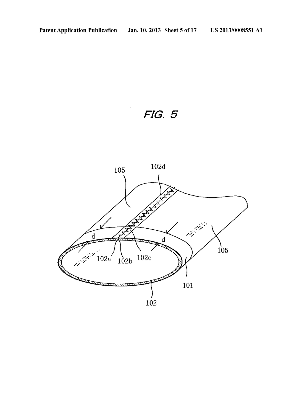 LATERAL PIPE LINING MATERIAL, METHOD FOR PRODUCTION OF SAME, AND LATERAL     PIPE LINING PROCESS - diagram, schematic, and image 06