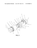 ELECTROMECHANICAL ASSEMBLY FOR CONNECTING A SERIES OF PERFORATING GUNS FOR     OIL AND GAS WELLS diagram and image