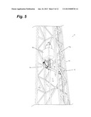 ADJUSTABLE WORK PLATFORM FOR PIPE AND CASING STABBING OPERATIONS diagram and image