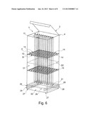 REUSABLE, RECYCLABLE, COLLAPSIBLE FLUORESCENT TUBE CONTAINER diagram and image