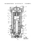 FILTERING DEVICE, AND FILTERING ELEMENT FOR USE IN SUCH A FILTERING DEVICE diagram and image