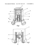 FILTERING DEVICE, AND FILTERING ELEMENT FOR USE IN SUCH A FILTERING DEVICE diagram and image