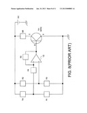 TEMPERATURE CONTROL CIRCUIT OF OVEN-CONTROLLED CRYSTAL OSCILLATOR diagram and image