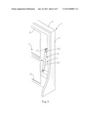 INDOOR OPEN TYPE DOOR PANEL MOUNTING STRUCTURE diagram and image