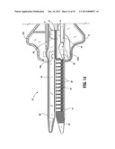 Surgical Stapling Apparatus Having a Wound Closure Material Applicator     Assembly diagram and image