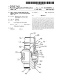 SPRAY NOZZLE AND METHOD FOR THE PRODUCTION OF AT LEAST ONE ROTATING SPRAY     JET diagram and image