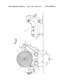 MACHINE AND METHOD FOR WINDING REELS OF WEB MATERIAL diagram and image