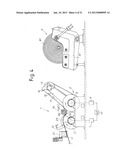 MACHINE AND METHOD FOR WINDING REELS OF WEB MATERIAL diagram and image