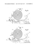 MACHINE AND METHOD FOR WINDING REELS OF WEB MATERIAL diagram and image