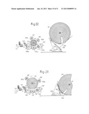 MACHINE AND METHOD FOR WINDING REELS OF WEB MATERIAL diagram and image