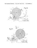 MACHINE AND METHOD FOR WINDING REELS OF WEB MATERIAL diagram and image