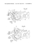 MACHINE AND METHOD FOR WINDING REELS OF WEB MATERIAL diagram and image