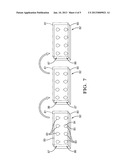 SEALING TIE CLIP THAT HOLDS AN OBJECT AND PREVENTS LATERAL MOVEMENT     THERETO diagram and image