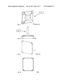 SUPPORT STAND WITH FLEXIBLE CONNECTORS FOR OBJECTS, PORTABLE ELECTRONIC     DEVICES, MUSICAL EQUIPMENT, CLIPBOARDS, ETC., USING STANDARD MICROPHONE     HOLDER, HORIZONTAL SURFACE OR WALL MOUNT diagram and image