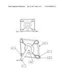 SUPPORT STAND WITH FLEXIBLE CONNECTORS FOR OBJECTS, PORTABLE ELECTRONIC     DEVICES, MUSICAL EQUIPMENT, CLIPBOARDS, ETC., USING STANDARD MICROPHONE     HOLDER, HORIZONTAL SURFACE OR WALL MOUNT diagram and image