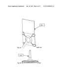 SUPPORT STAND WITH FLEXIBLE CONNECTORS FOR OBJECTS, PORTABLE ELECTRONIC     DEVICES, MUSICAL EQUIPMENT, CLIPBOARDS, ETC., USING STANDARD MICROPHONE     HOLDER, HORIZONTAL SURFACE OR WALL MOUNT diagram and image