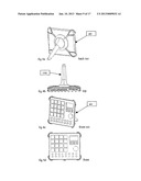 SUPPORT STAND WITH FLEXIBLE CONNECTORS FOR OBJECTS, PORTABLE ELECTRONIC     DEVICES, MUSICAL EQUIPMENT, CLIPBOARDS, ETC., USING STANDARD MICROPHONE     HOLDER, HORIZONTAL SURFACE OR WALL MOUNT diagram and image