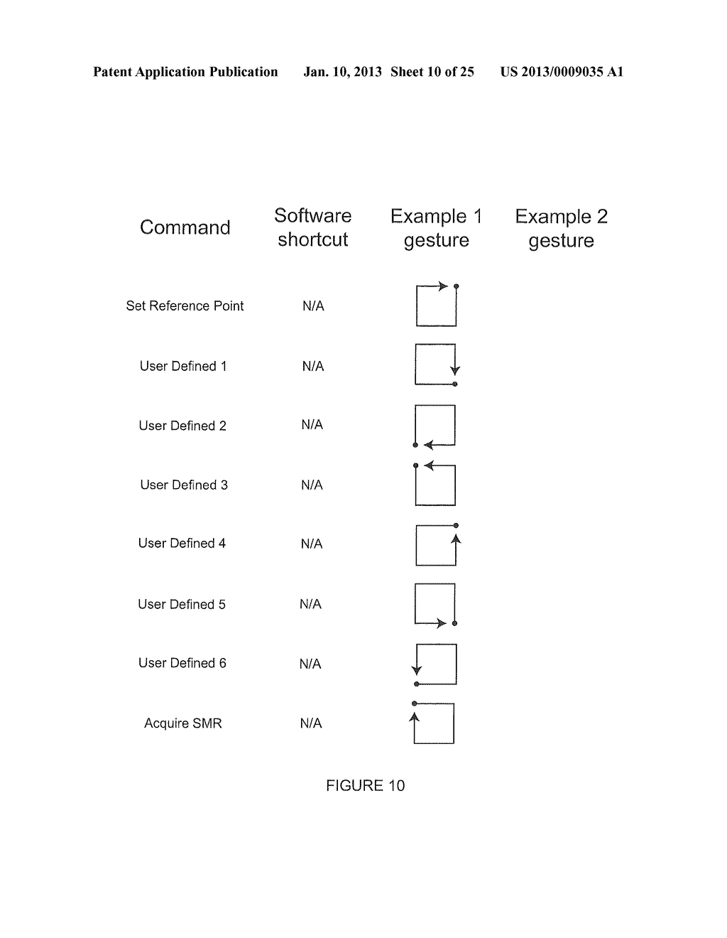 METHOD AND APPARATUS FOR USING GESTURES TO CONTROL A LASER TRACKER - diagram, schematic, and image 11