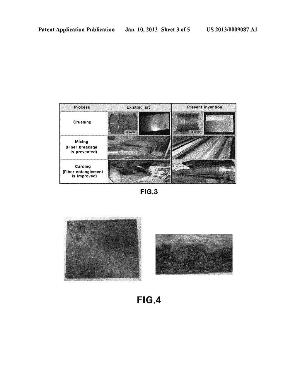 METHOD FOR MANUFACTURING SOUNDPROOFING MATERIAL USING POLYURETHANE FOAM     FROM CAR SEAT FOAM AND COMPOSITION THEREOF PREPARED THEREBY - diagram, schematic, and image 04