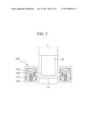 MAGNETIC BEARING STRUCTURE AND TURBO MACHINE HAVING THE SAME diagram and image