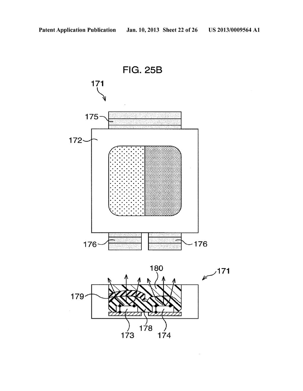 WHITE LIGHT EMITTING APPARATUS AND LINE ILLUMINATOR USING THE SAME IN     IMAGE READING APPARATUS - diagram, schematic, and image 23