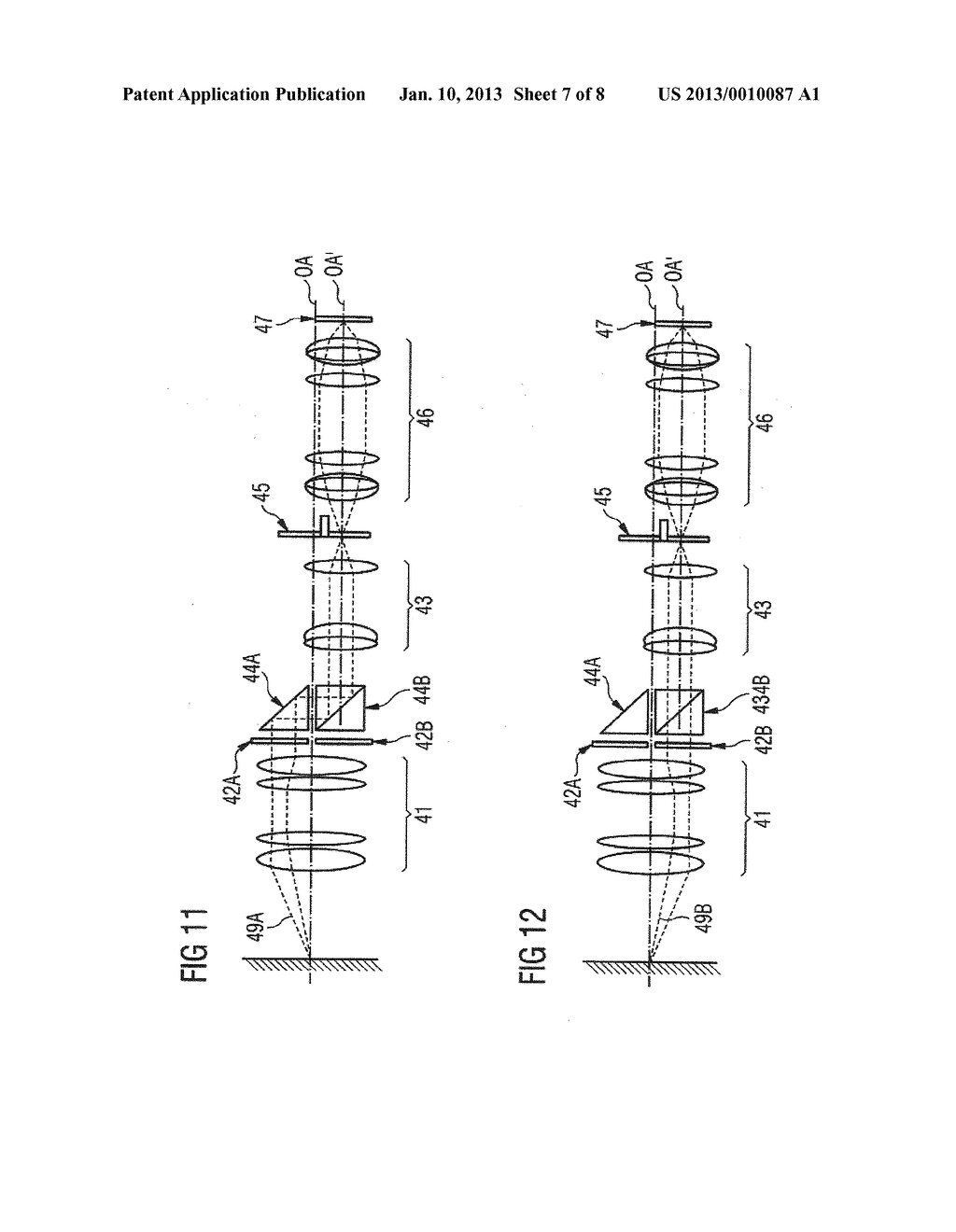 METHOD AND DEVICE FOR THE TIME-SEQUENTIAL RECORDING OF THREE-DIMENSIONAL     IMAGES - diagram, schematic, and image 08
