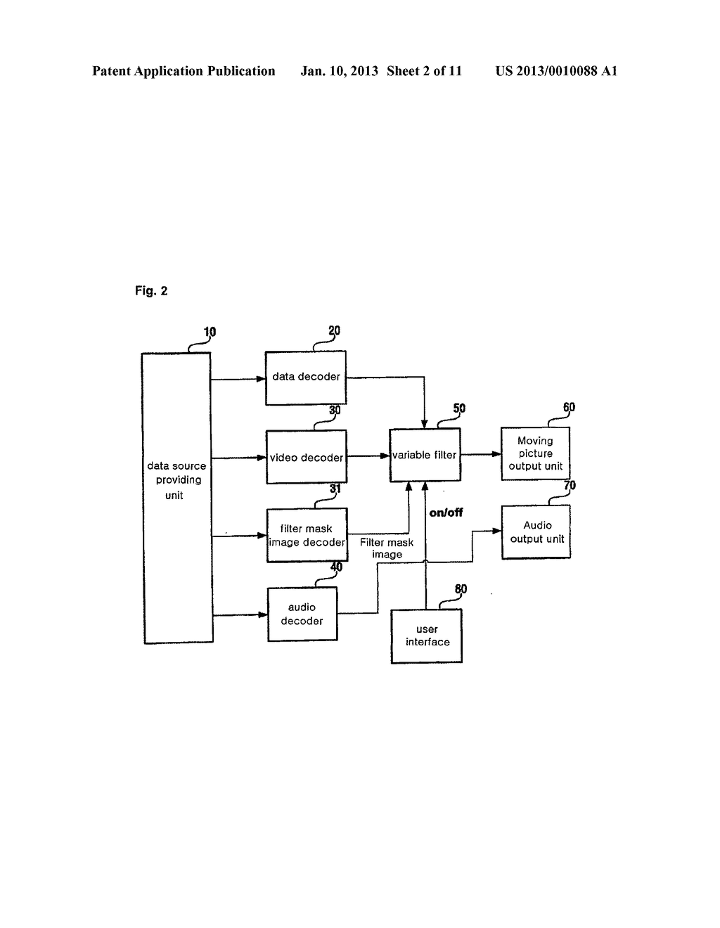 Control method and apparatus for displaying moving pictures - diagram, schematic, and image 03