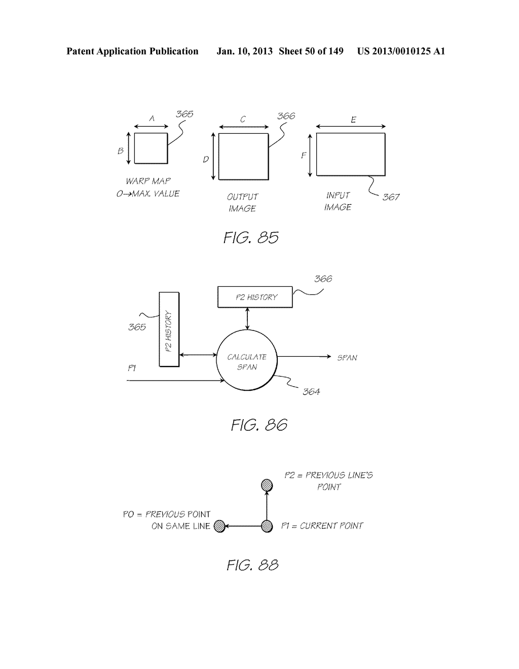 HANDHELD DIGITAL CAMERA DEVICE WITH ORIENTATION SENSING AND DECODING     CAPABILITIES - diagram, schematic, and image 51
