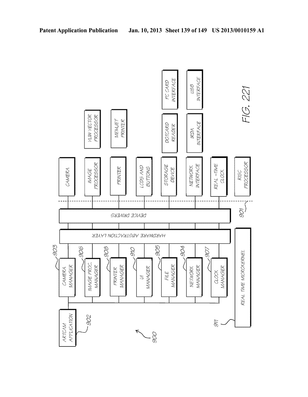 PORTABLE HANDHELD DEVICE WITH MULTI-CORE IMAGE PROCESSOR - diagram, schematic, and image 140