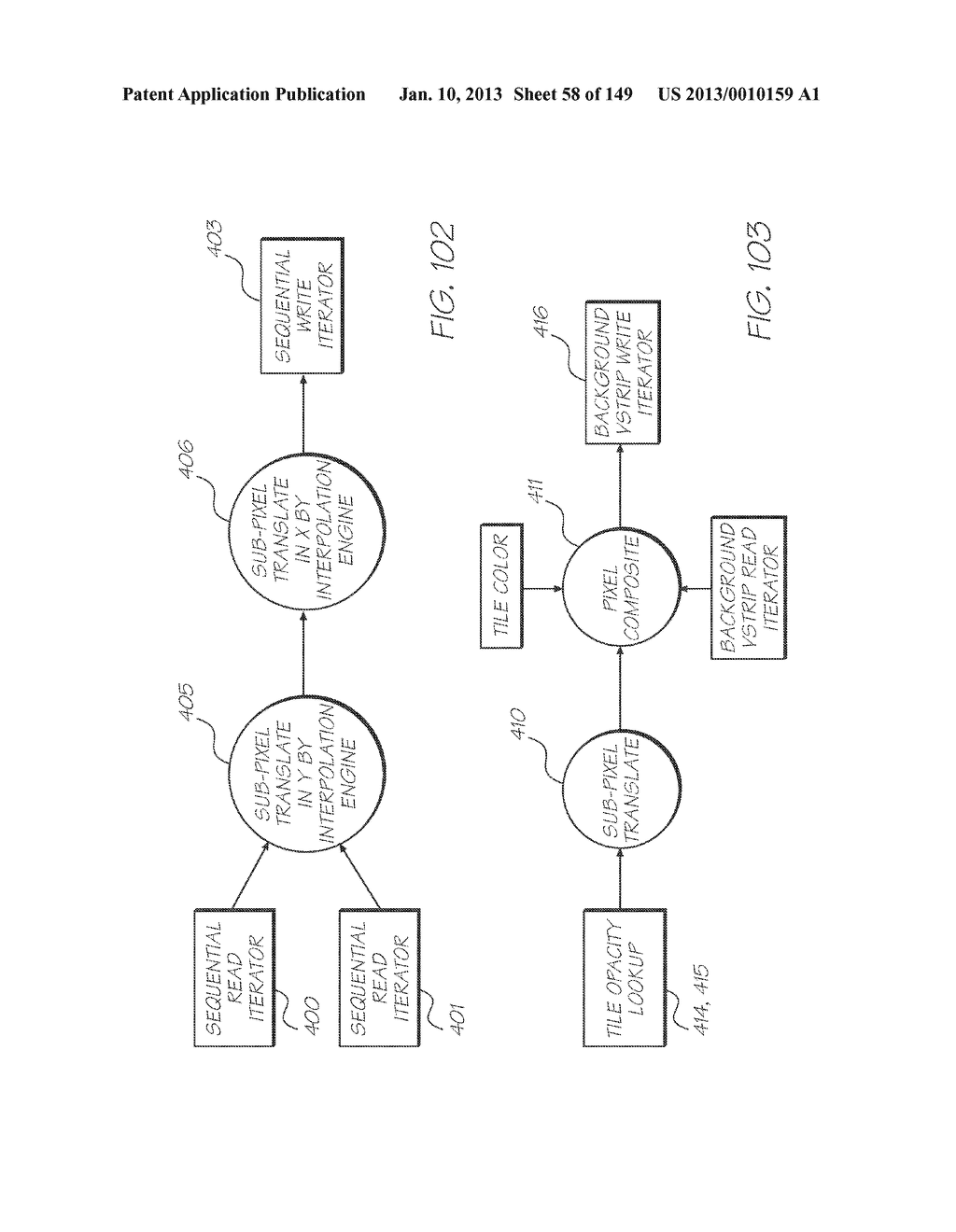 PORTABLE HANDHELD DEVICE WITH MULTI-CORE IMAGE PROCESSOR - diagram, schematic, and image 59