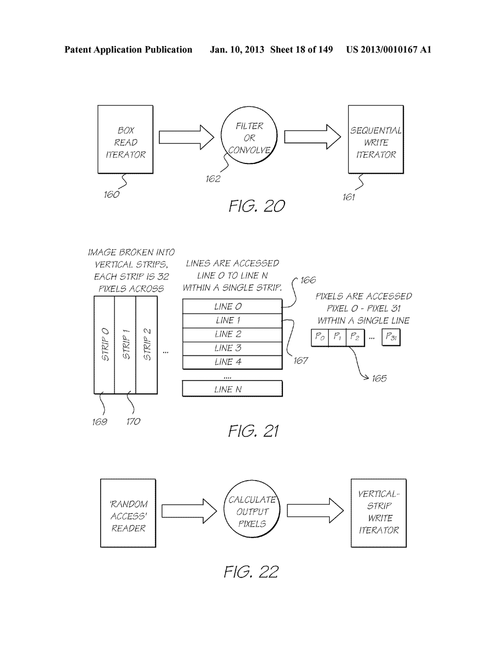 HANDHELD IMAGING DEVICE WITH IMAGE PROCESSOR AND IMAGE SENSOR INTERFACE     PROVIDED ON SHARED SUBSTRATE - diagram, schematic, and image 19