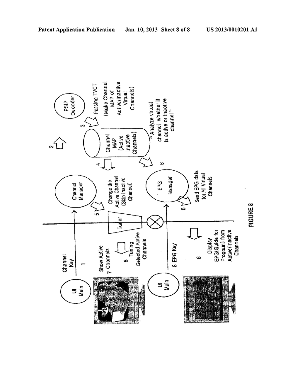 VIRTUAL CHANNEL TABLE FOR A BROADCAST PROTOCOL AND METHOD OF BROADCASTING     AND RECEIVING BROADCAST SIGNALS USING THE SAME - diagram, schematic, and image 09