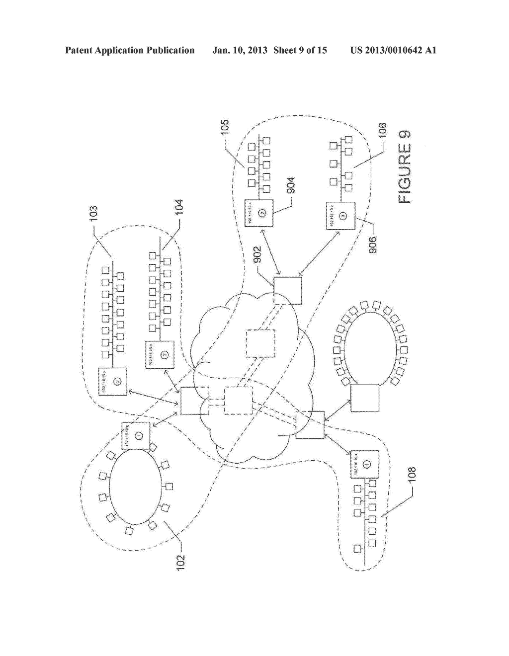 SYSTEM AND METHOD FOR AUTOMATED DISCOVERY OF CUSTOMER-EDGE DEVICES AND     INTERFACE CONNECTIONS IN A VIRTUAL-PRIVATE-NETWORKING ENVIRONMENT - diagram, schematic, and image 10