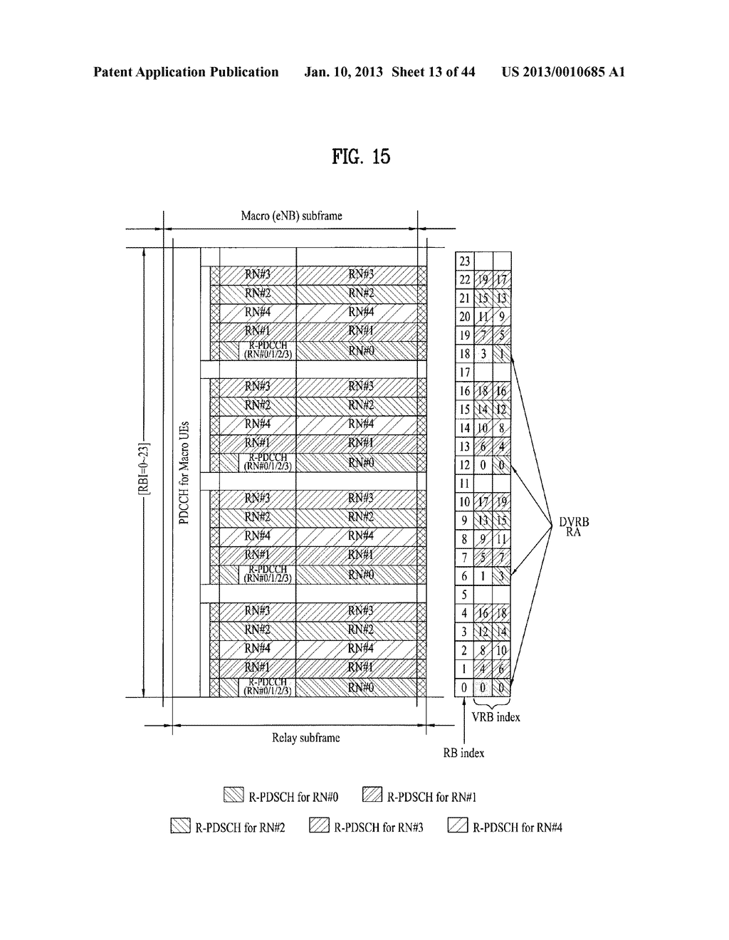 METHOD AND APPARATUS FOR TRANSMITTING AND RECEIVING R-PDCCH - diagram, schematic, and image 14