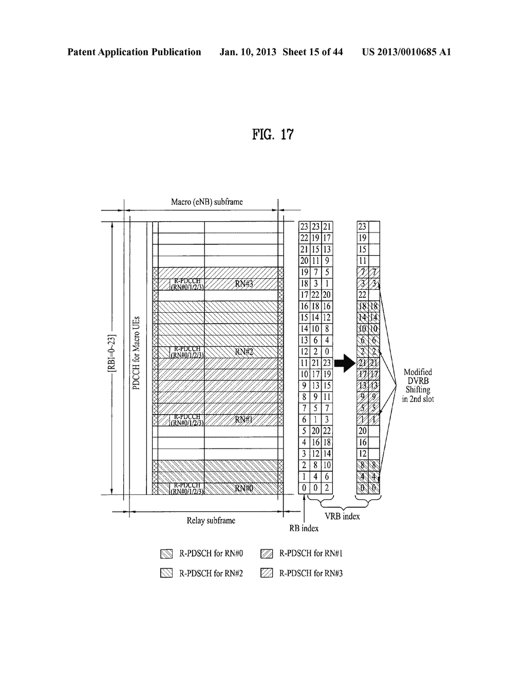 METHOD AND APPARATUS FOR TRANSMITTING AND RECEIVING R-PDCCH - diagram, schematic, and image 16
