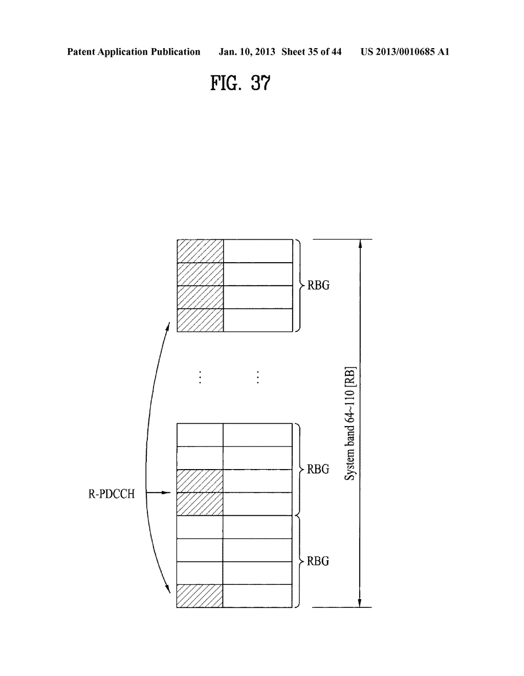 METHOD AND APPARATUS FOR TRANSMITTING AND RECEIVING R-PDCCH - diagram, schematic, and image 36