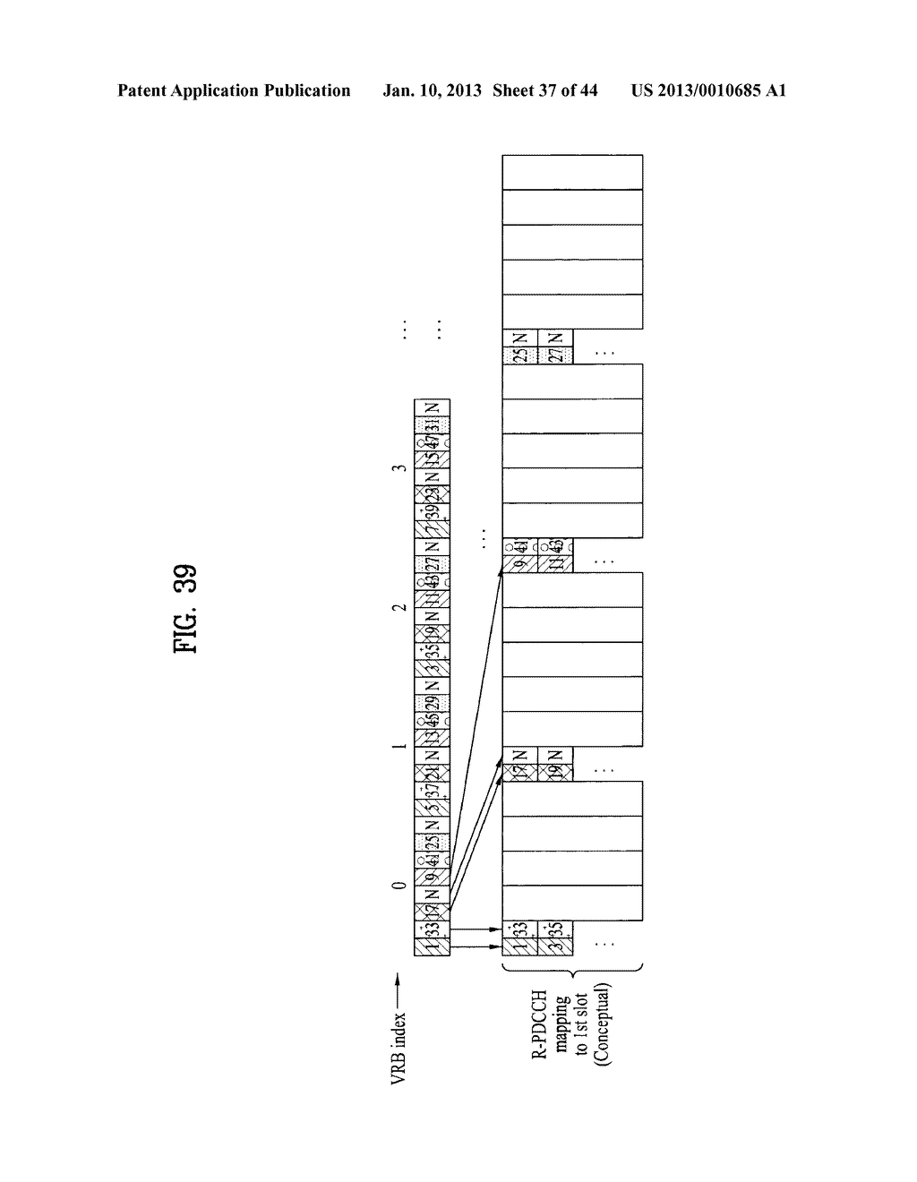METHOD AND APPARATUS FOR TRANSMITTING AND RECEIVING R-PDCCH - diagram, schematic, and image 38