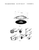 TEMPERATURE INDICATOR FOR TEMPERATURE CHANGING MATERIAL OR MEANS AND     METHOD FOR ITS PREPARATION diagram and image