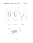 Dentifrice dispensing electrical toothbrush with integrated dispensing     platform and self sealing spout diagram and image