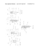 Dentifrice dispensing electrical toothbrush with integrated dispensing     platform and self sealing spout diagram and image