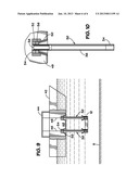 METHOD AND APPARATUS FOR PRE-INSTALLING COLD WATER PIPES FOR A FLOATING     OCEAN THERMAL ENERGY CONVERSION FACILITY diagram and image